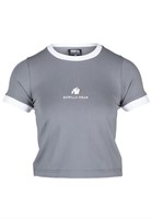 New Orleans Cropped T-shirt Grijs Productfoto