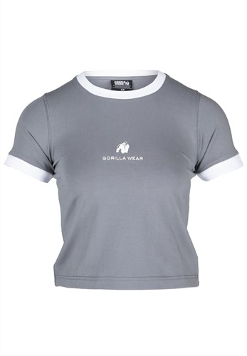 New Orleans Cropped T-shirt Grijs Productfoto