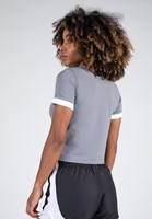 Gorilla Wear New Orleans Cropped T-Shirt - Grijs-2