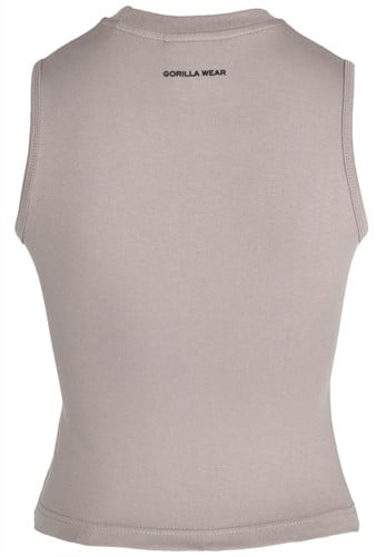 Livonia Crop Top Beige Back
