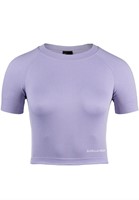 Gorilla Wear Selah Seamless Crop Top Lila