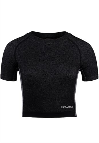 Gorilla Wear Selah Seamless Crop Top Zwart