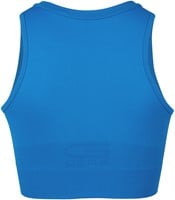 Gorilla Wear Olivia Seamless Crop Top - Blauw