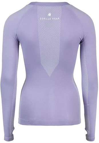 Gorilla Wear Selah Seamless Long Sleeve Lila
