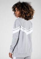 Gorilla Wear Hailey Oversized Sweatshirt - Grijs Gemeleerd-2