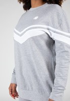 Hailey Oversized Sweatshirt Grijs Melange