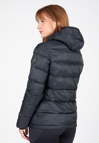 Gorilla Wear Rachel Puffer Jas - Zwart-2