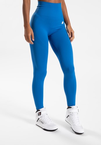 Gorilla Wear Olivia Seamless Leggings - Blauw-2