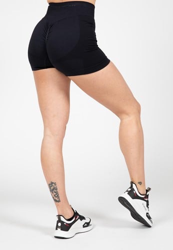 Gorilla Wear Whitney Seamless Shorts - Zwart-2