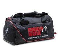 Gorilla Wear Jerome Sporttas - Zwart/Rood-2