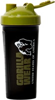 Gorilla Wear Shake Beker XXL - 1000 ml - Zwart/Legergroen-2