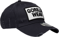 Gorilla Wear Harrison Pet - Zwart/Wit-3