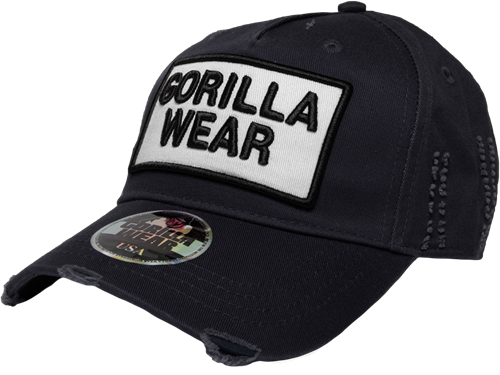 Gorilla Wear Harrison Pet - Zwart/Wit