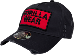 Gorilla Wear Harrison Cap - Black/Red