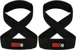 Figure 8 Lifting Straps - Black - L/XL