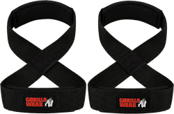 Figure 8 Lifting Straps - Black - S/M