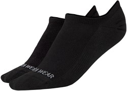 Gorilla Wear Enkelsokken 2-Pack - Zwart