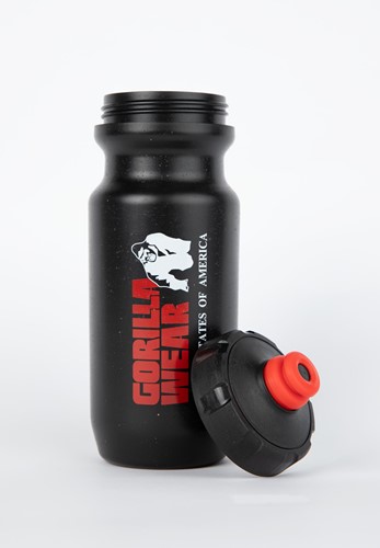 Gorilla Wear Sustainable Grip Bidon - 500 ml - Zwart-3