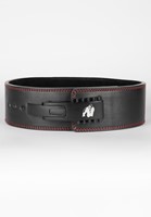 Gorilla Wear Halterriem - 4 Inch Premium Leather Lever Belt - Zwart