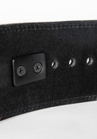 Gorilla Wear Halterriem - 4 Inch Premium Leather Lever Belt - Zwart