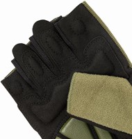 Gorilla Wear Mitchell Training Handschoenen 2.0 - Zwart/Legergroen-3