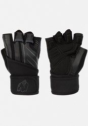 Gorilla Wear Dallas Wrist Wraps Gloves 2.0 - Black/Gray - 2XL