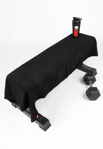 Gorilla Wear Handdoek - Zwart - Large-3