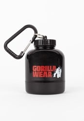 Gorilla Wear Supplement Sleutelhanger 60 gr - Zwart