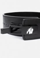 Gorilla Wear Halterriem - 4 Inch Carbon Leren Lever Belt - Zwart -3
