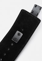 4 Inch Carbon Leren Lever Belt - Binnenkant