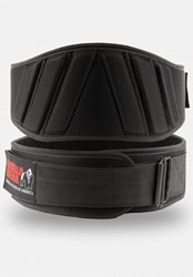 Gorilla Wear Lifting Belt 6 Inch Padded Mesh - Zwart - L