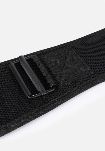 Gorilla Wear Lifting Belt 6 Inch Padded Mesh - Zwart-3