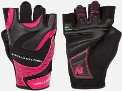Gorilla Wear Women's Fitness Gloves 2.0 - Black/Pink - L