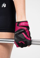 Gorilla Wear Dames Fitness Handschoenen 2.0 - Zwart/Roze-3