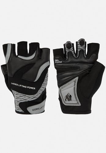 Gorilla Wear Dames Fitness Handschoenen  2.0 - Zwart/Grijs