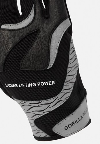 Gorilla Wear Dames Fitness Handschoenen  2.0 - Zwart/Grijs-3