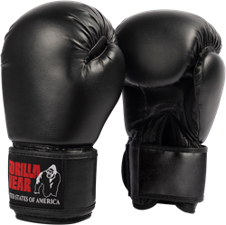Gorilla Wear Mosby Bokshandschoenen - Zwart - 10 oz