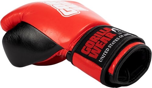 Gorilla Wear Ashton Pro Bokshandschoenen - Rood/Zwart