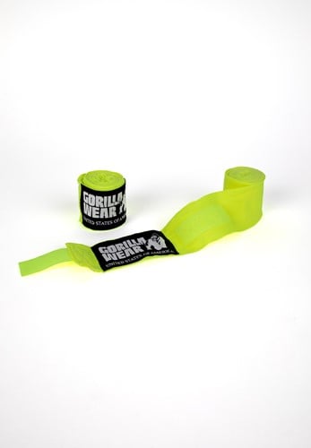 Gorilla Wear Boxing Hand Wraps - Boksbandages - Geel-2
