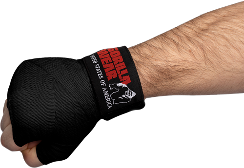 Boxing Hand Wraps - Black-2
