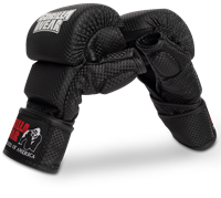 Gorilla Wear Ely MMA Bokshandschoenen - Zwart/Wit-2