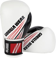 Gorilla Wear Yakima Bokshandschoenen - Wit-3