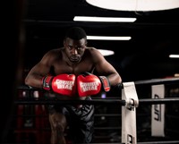 Gorilla Wear Ashton Pro Bokshandschoenen - Rood/Zwart