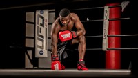 Gorilla Wear Ashton Pro Bokshandschoenen - Rood/Zwart