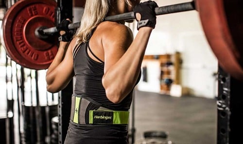 Harbinger Womens contoured flexfit belt 4