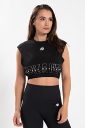 Gorilla Wear Albion Oversized Crop Top - Black - XL