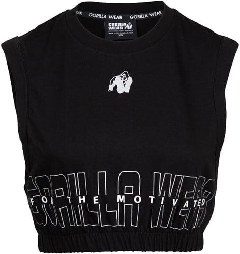 Albion Oversized Crop Top - voorkant
