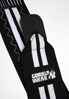 Gorilla Wear Ankle Wraps - Zwart/Wit-3