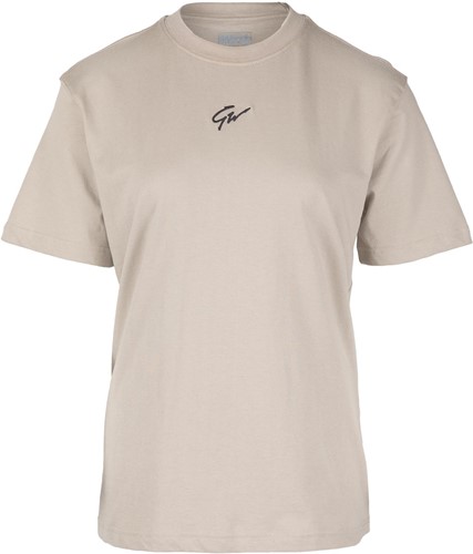 Gorilla Wear Bixby Oversized T-Shirt - Beige