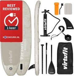 VirtuFit Supboard Ocean 275 - Sand Beige - With accessories and carrying bag